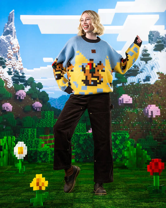 Prairie Knit Minecraft Sweater
