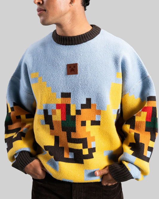 Prairie Knit Minecraft Sweater