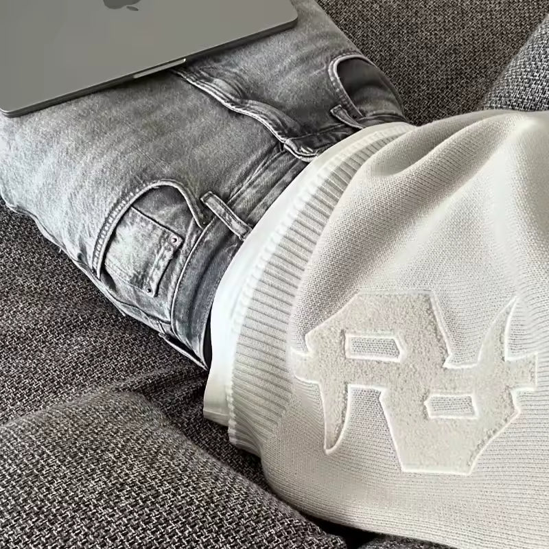 Y2K Street Knit Sweater Pullover