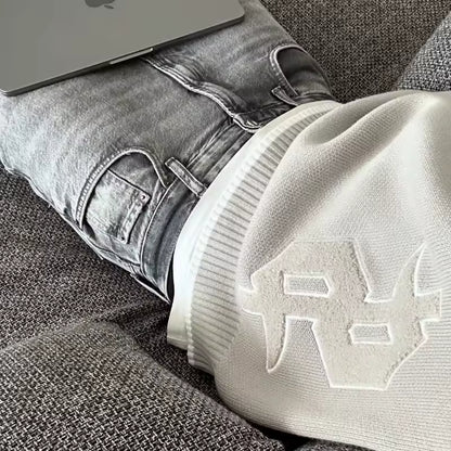 Y2K Street Knit Sweater Pullover