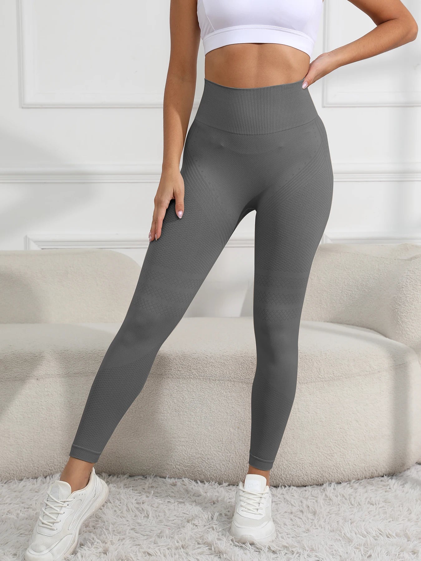 Women’s Seamless High-Waist Workout Leggings | Scrunch Butt Gym & Yoga Pants