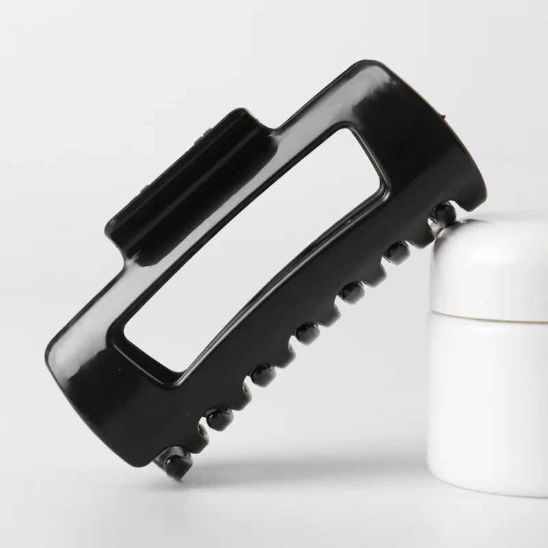 Silicone Flexible Hair Claw Clips, Nonslip Large Bendable Claw Clip | Soft Hair Grip Hairclips for Thin and Thick