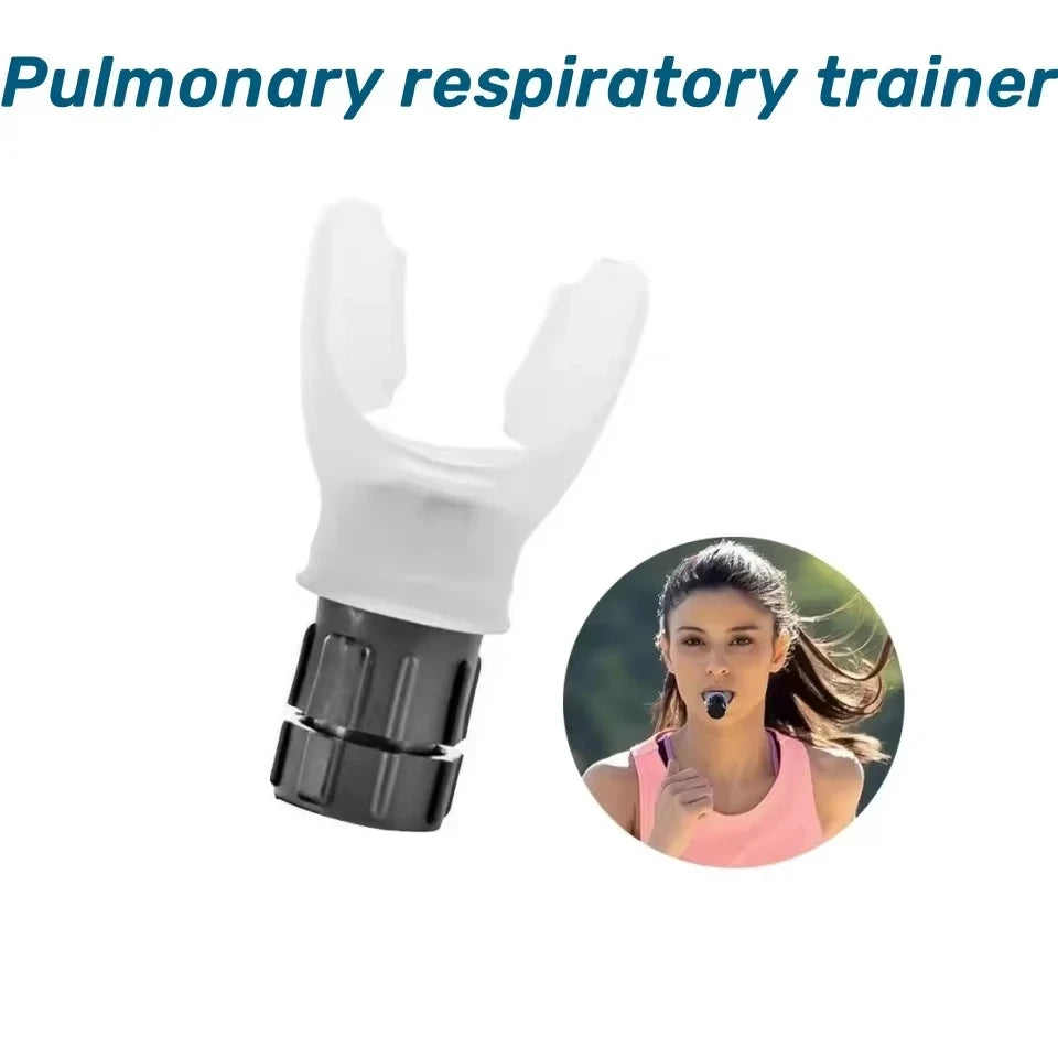 Breathing Exercise Device | Adjustable Lung Trainer for Endurance & Fitness